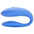 We-Vibe Match - αδιάβροχος δονητής ζευγαριού με επαναφορτιζόμενη μπαταρία (μπλε)
