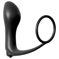   Pipedream - Analfantasy - δακτυλικό πρωκτικό δονητή με δαχτυλίδι πέους (μαύρο)