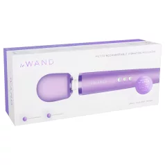   Le Wand Petite - αποκλειστικό, επαναφορτιζόμενο μασάζ δονητής (μοβ)