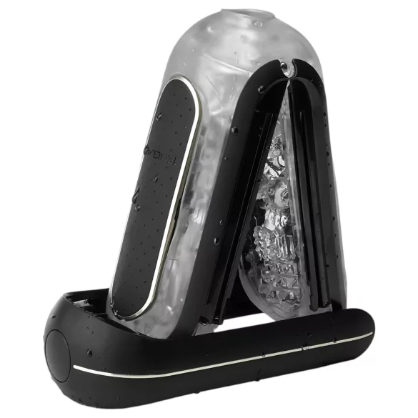TENGA Flip Zero - ανδρικό δονούμενο αυνανιστήρι - μαύρο