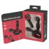 You2Toys Μασάζ - Περιστρεφόμενο, Θερμαινόμενο Πρωκτικό Δονητής (Μαύρο)
