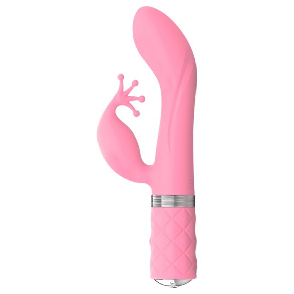 Pillow Talk Kinky - επαναφορτιζόμενος, διπλός G-spot δονητής (ροζ)
