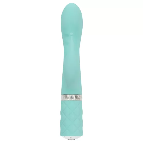 Pillow Talk Kinky - επαναφορτιζόμενος δονητής σημείου G με 2 μοτέρ (τιρκουάζ)