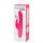 Happyrabbit Curve Slim - αδιάβροχος δονητής με κλειτοριδικό βραχίονα (ροζ)