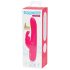 Happyrabbit Curve Slim - αδιάβροχος δονητής με κλειτοριδικό βραχίονα (ροζ)