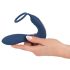 You2Toys Προστάτης Plug - πρωκτικός δονητής με δακτύλιο πέους (μπλε)