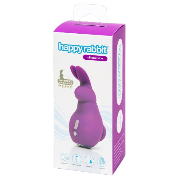 Happyrabbit Λαγουδάκι - κλειτοριδικός δονητής (μωβ)