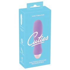   Cuties Mini Purple - ράβδος δονητής σιλικόνης επαναφορτιζόμενος - μωβ