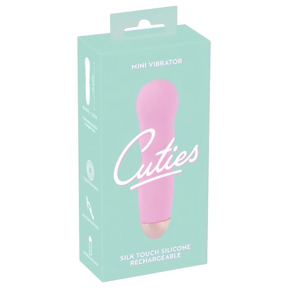 Cuties Mini Rose - δονητής κύματος επαναφορτιζόμενος - ροζ
