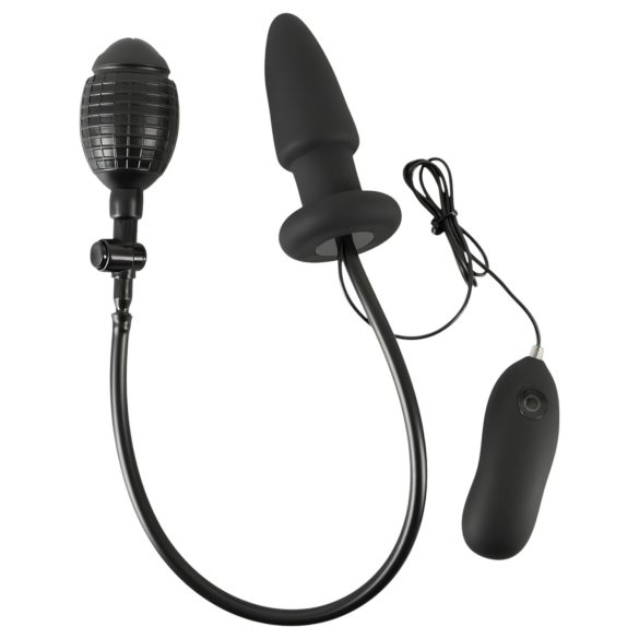 You2Toys - Φουσκωτός Πρωκτικός Διεγέρτης με Δόνηση (Μαύρο)