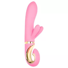   G-Vibe GRabbit - δονητής G-spot με 3 μοτέρ επαναφορτιζόμενος (ροζ)