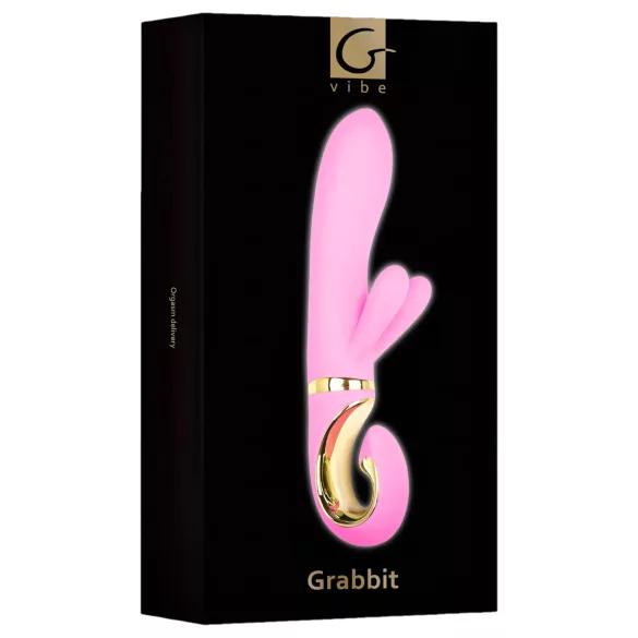 G-Vibe GRabbit - δονητής G-spot με 3 μοτέρ επαναφορτιζόμενος (ροζ)