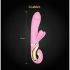 G-Vibe GRabbit: Επαναφορτιζόμενος δονητής 3 μοτέρ για G-σημείο (ροζ)