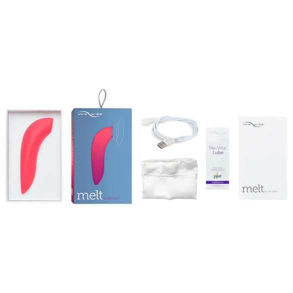 We-Vibe Melt - έξυπνος κλειτοριδικός διεγέρτης αέρα (κοραλλί)