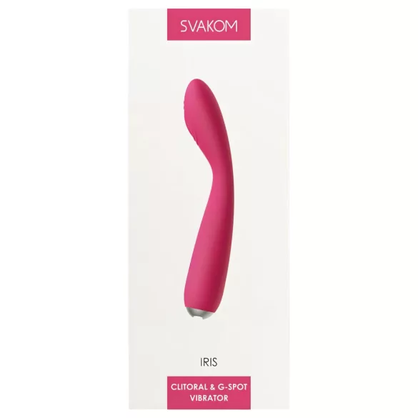 Svakom Iris - δονητής σημείου G επαναφορτιζόμενος αδιάβροχος κόκκινος