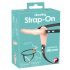 You2Toys - Strap-On - επαναφορτιζόμενος δονητής με λουράκι (φυσικό)