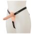 You2Toys - Strap-On - επαναφορτιζόμενος δονητής με λουράκι (φυσικό)