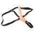 You2Toys - Strap-On - επαναφορτιζόμενος δονητής με λουράκι (φυσικό)