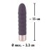 You2Toys Elegant Diamond - Επαναφορτιζόμενος δονούμενος ράβδος (μωβ)