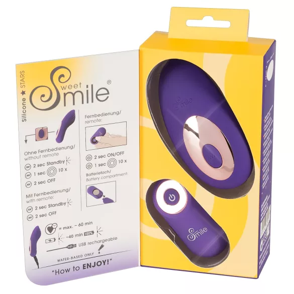 SMILE - δονητής για τογυναικείο εσώρουχο με τηλεχειριστήριο