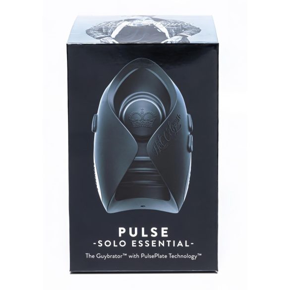 Hot Octopuss Pulse Solo Essential - επαναφορτιζόμενος αυνανιστής (μαύρο)