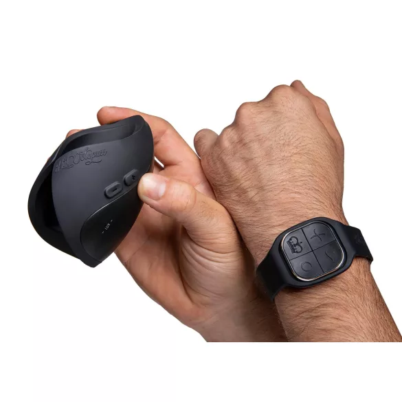 Hot Octopuss - ανδρικός masturbator με τηλεχειριστήριο - μαύρο