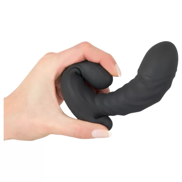 You2Toys - δονούμενο ομοίωμα με τηλεχειριστήριο - φουσκωτό - μαύρο