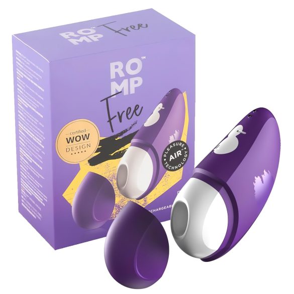 ROMP Free - Αδιάβροχη Συσκευή Διέγερσης με Αέρα για την Κλειτορίδα (Μωβ)