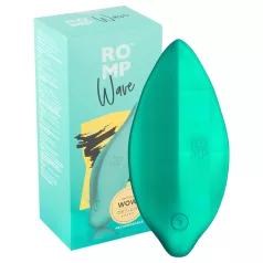   ROMP - δονητής κλειτορίδας επαναφορτιζόμενος αδιάβροχος πράσινος