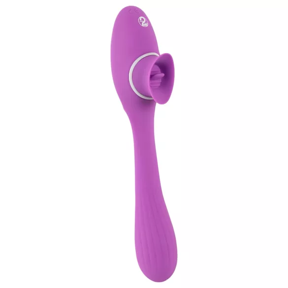 You2Toys - δονητής 2 λειτουργιών - επαναφορτιζόμενος 2σε1 - μωβ