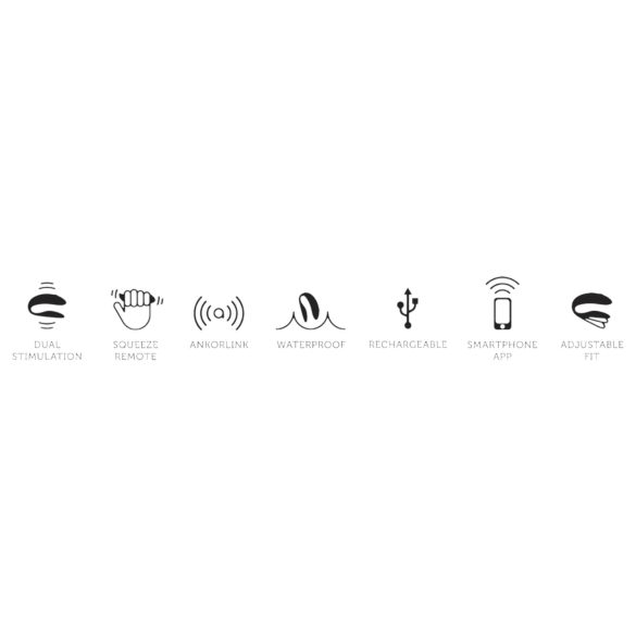 We-Vibe Chorus - έξυπνος δονητής ζευγαριών με μπαταρία (ροζ)