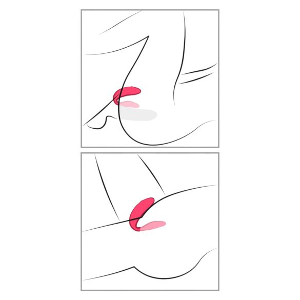 We-Vibe Chorus - έξυπνος δονητής ζευγαριών με μπαταρία (ροζ)