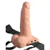 Pipedream - Fetish Strap-On 6 - ζώνη με δονητή, κοίλος (στο χρώμα του δέρματος)