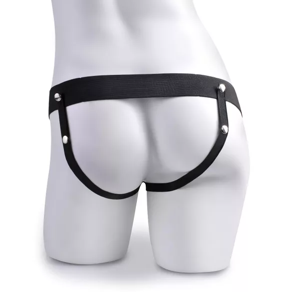 Pipedream - Fetish Strap-On 6 - ζώνη με δονητή, κοίλος (στο χρώμα του δέρματος)