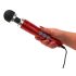 Doxy Die Cast 3 Wand - ισχυρός μασέρ με δόνηση (κόκκινο)