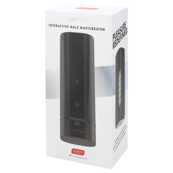 Kiiroo Onyx+ - διαδραστικός αυνανιστής (μαύρο)