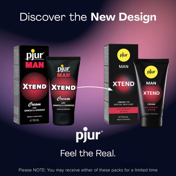 pjur Xtend - κρέμα για πέος - ενυδάτωση & ελαστικότητα - 50ml