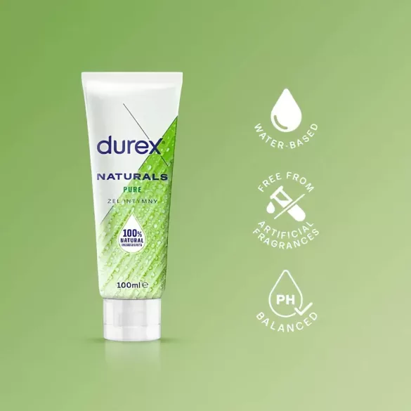 Durex - Λιπαντικό gel για γυναίκα και άνδρα - φυσικής σύνθεσης 100ml