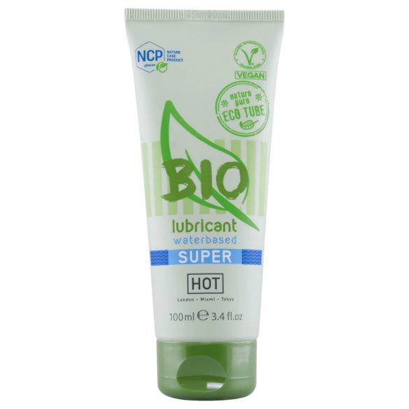 HOT Bio Super - βιολογικό vegan λιπαντικό με βάση το νερό (100ml)