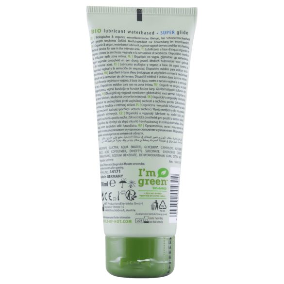 HOT Bio Super - λιπαντικό βάσεως νερού vegan - 100ml