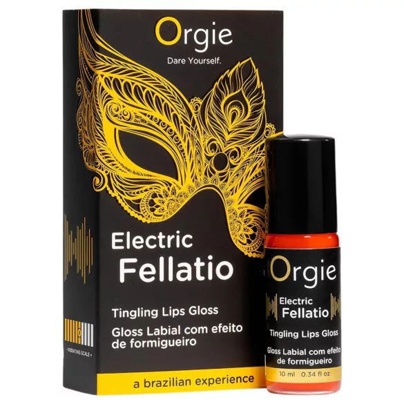 Orgie Electric Fellation - μυρμηκιάζον lip gloss (10ml)