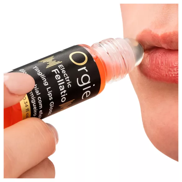 Orgie Electric Fellation - μυρμηκιάζον lip gloss (10ml)