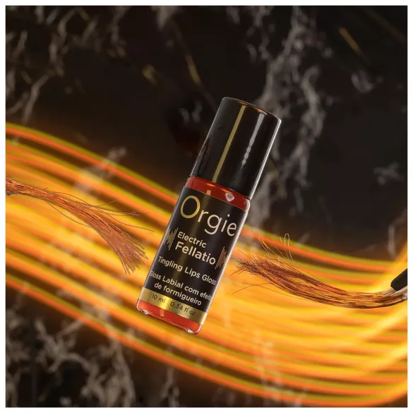 Orgie Electric Fellation - μυρμηκιάζον lip gloss (10ml)