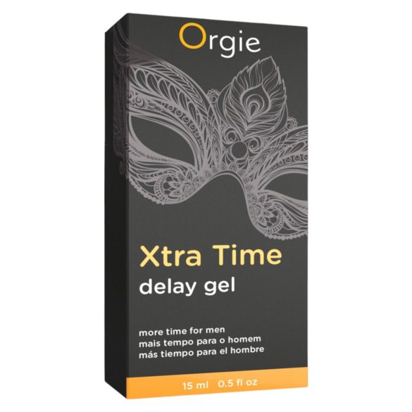 Orgie Xtra Time - Τζελ Καθυστέρησης Εκσπερμάτωσης για Άντρες (15ml)
