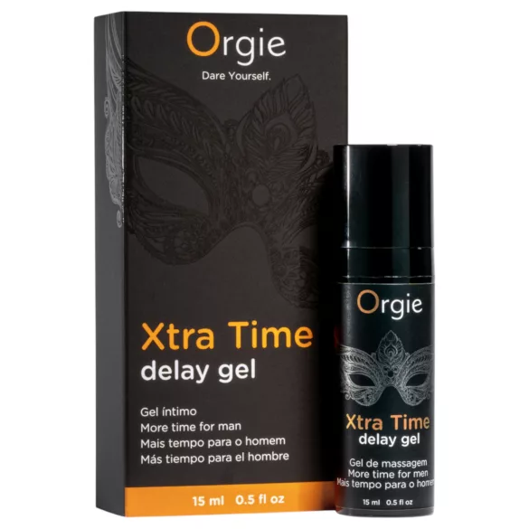 Orgie Xtra Time - τζελ καθυστέρησης εκσπερμάτισης για άνδρες - 15ml