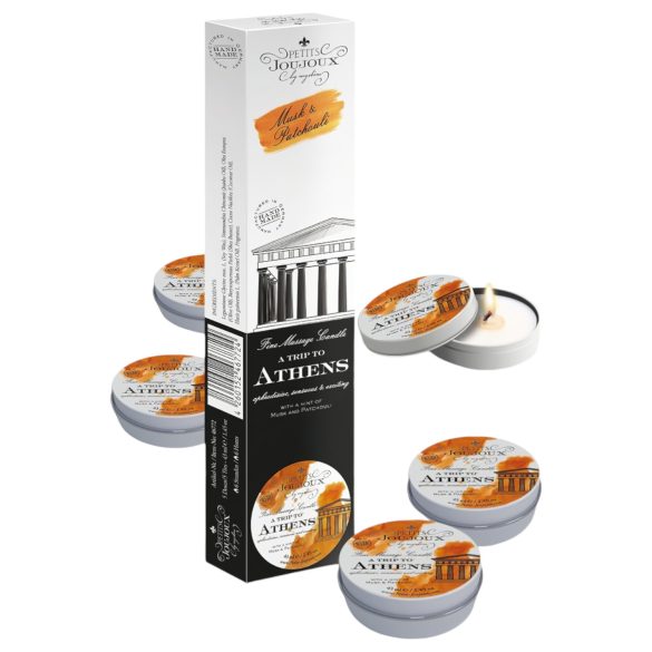 Petits Joujoux Αθήνα - κερί μασάζ με άρωμα μόσχου (5x43ml)