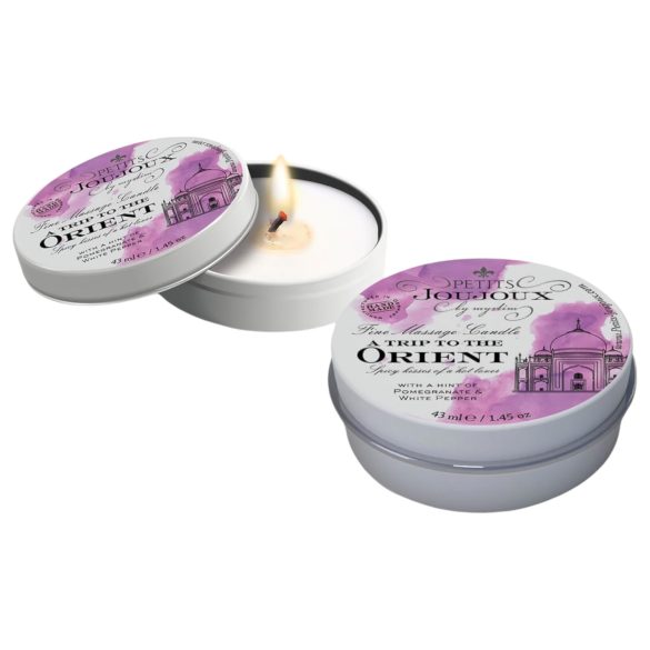 Petits Joujoux Orient: Κερί μασάζ ροδιού & λευκού πιπεριού 43ml