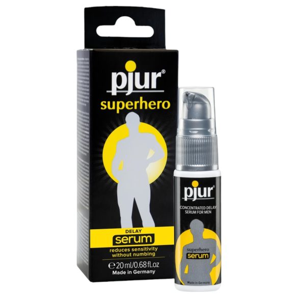 pjur Superhero - Συμπυκνωμένος ορός καθυστέρησης (20ml)