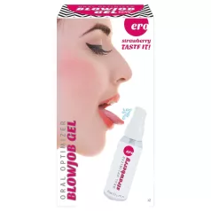   HOT - Τζελ για στοματικό σεξ (blowjob gel) - λιπαντικό τζελ για στοματική χρήση - φράουλα (50 ml)