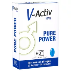   HOT - V-Active - συμπλήρωμα διατροφής σε κάψουλες για άνδρες (20 τεμάχια)